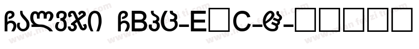Galvji GBpc-EUC-H字体转换
